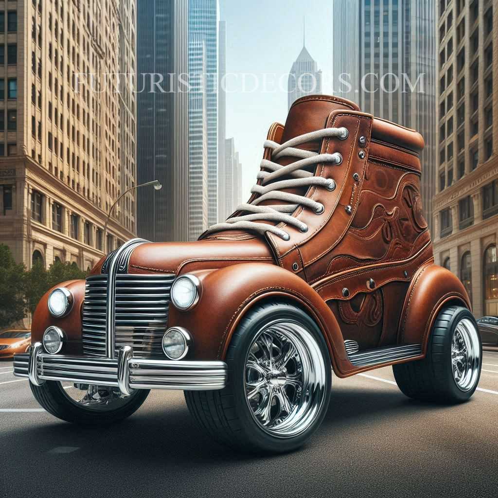 Leather Shoe Car