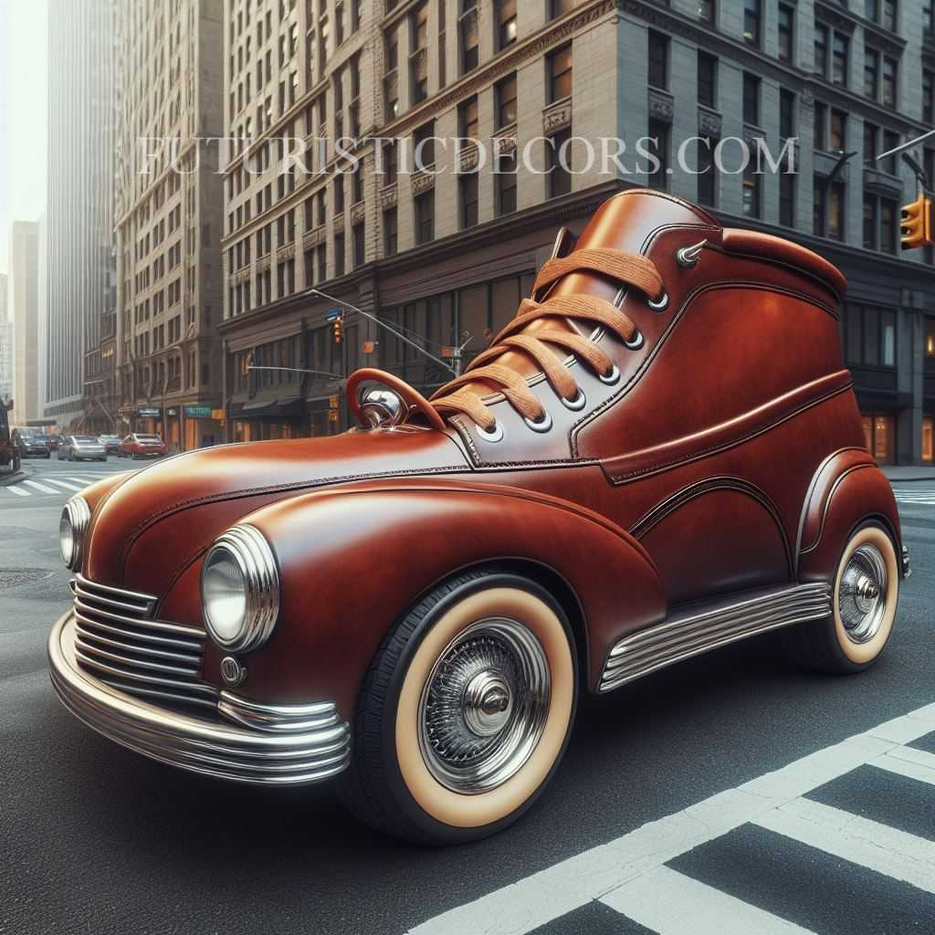 Leather Shoe Car