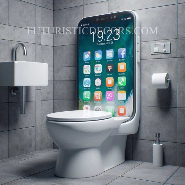 Smartphone Inspired Toilets