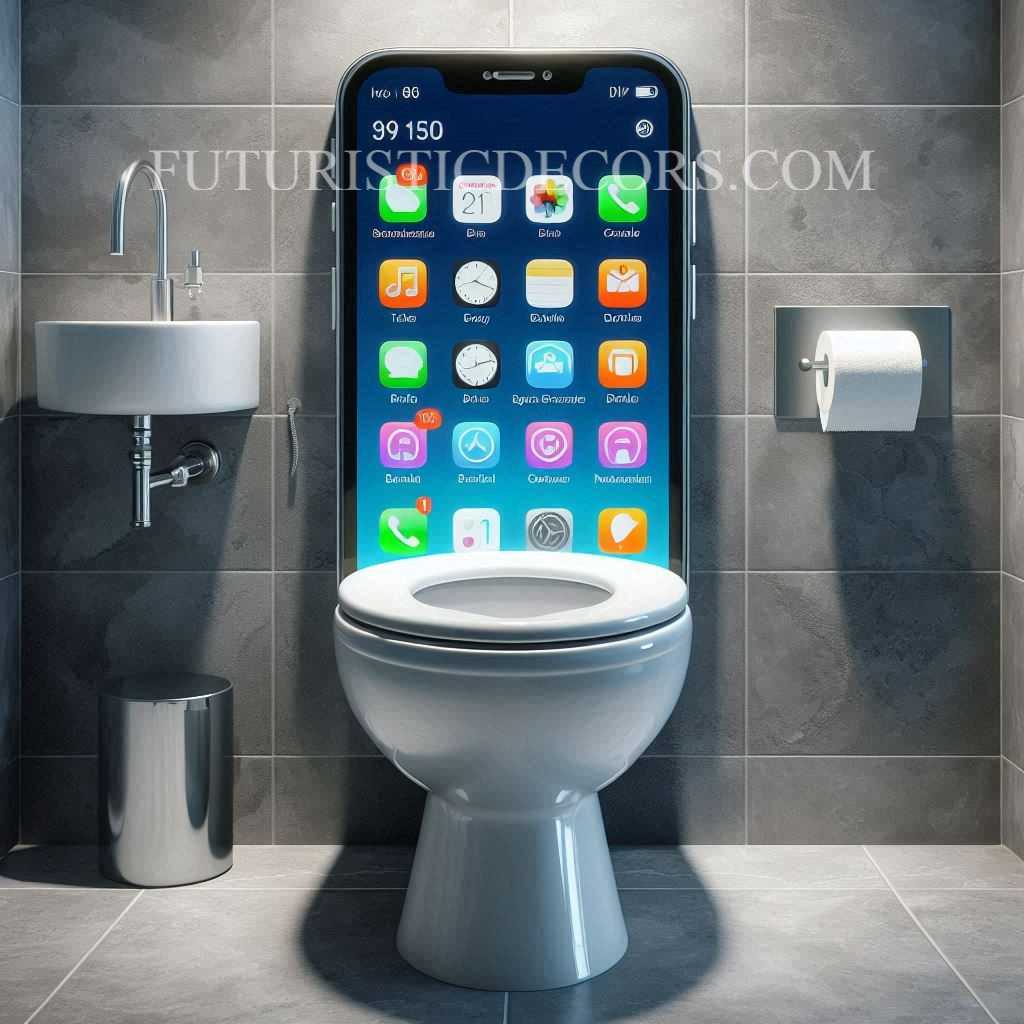 Smartphone Inspired Toilets