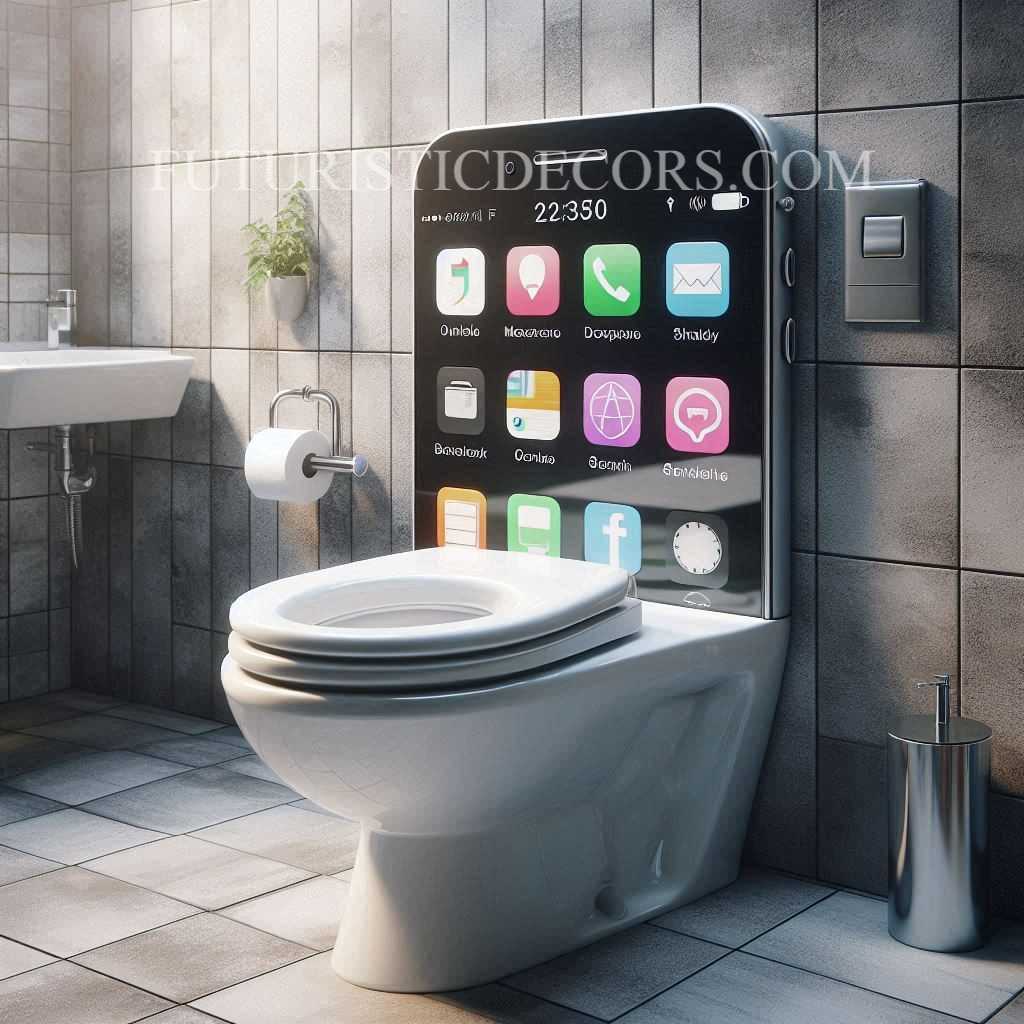 Smartphone Inspired Toilets