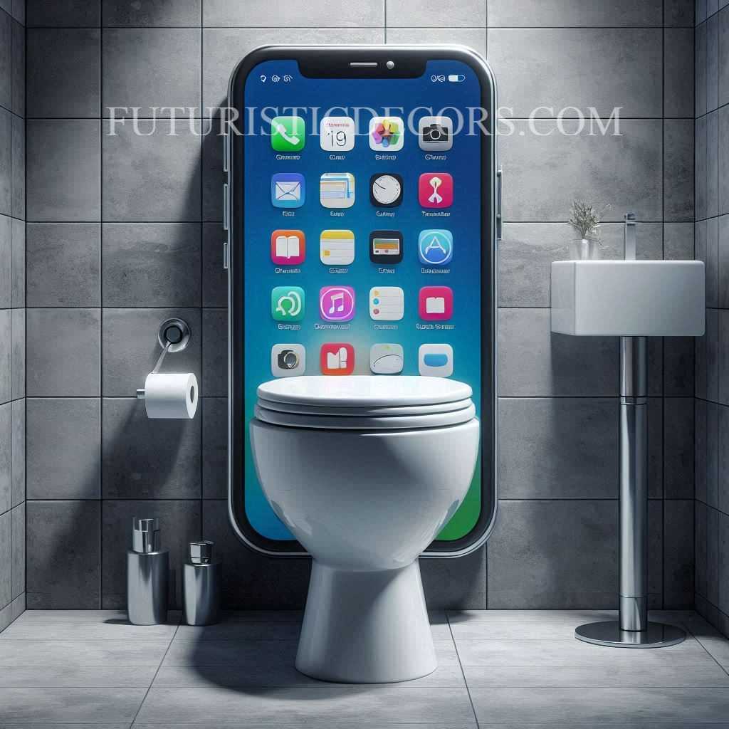 Smartphone Inspired Toilets