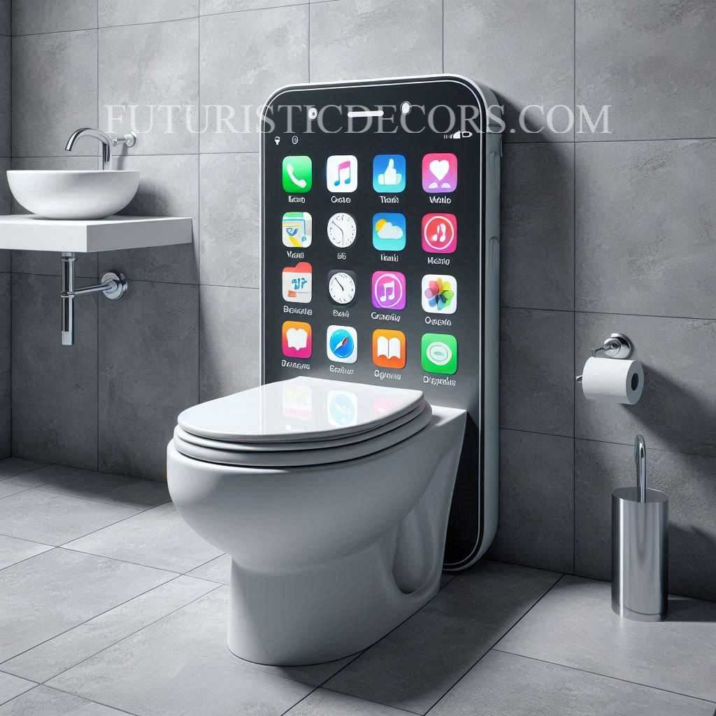 Smartphone Inspired Toilets