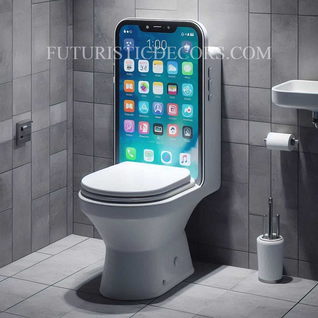 Smartphone Inspired Toilets