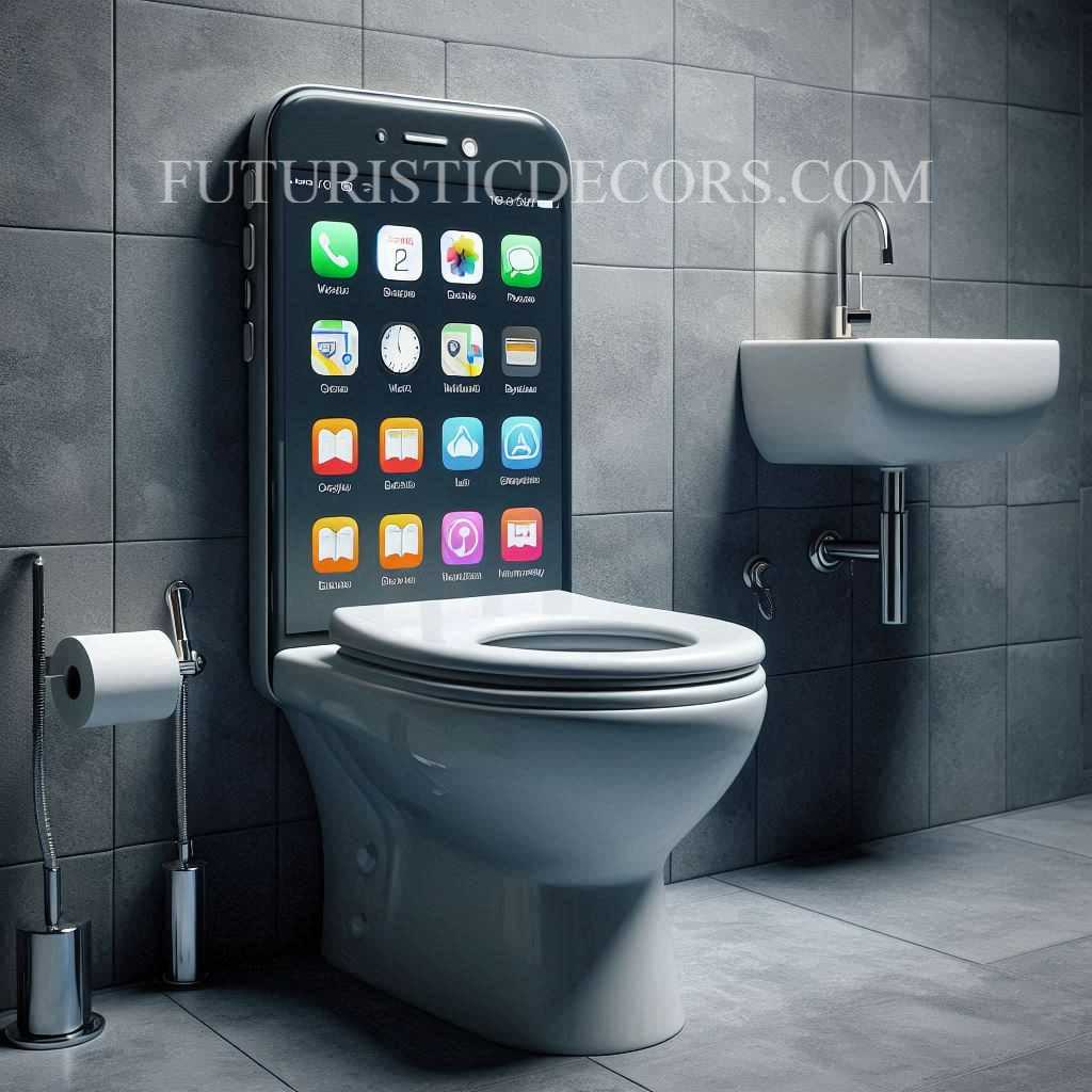 Smartphone Inspired Toilets