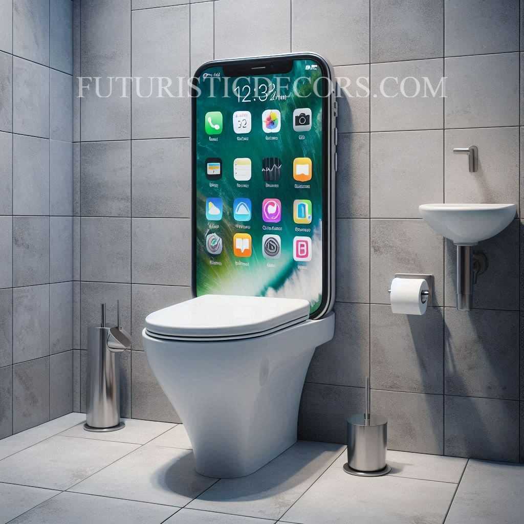 Smartphone Inspired Toilets