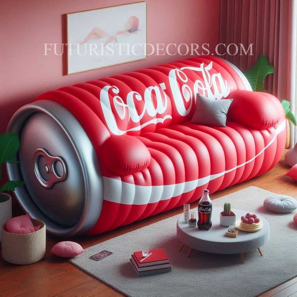 Coca Cola Shaped Sofa