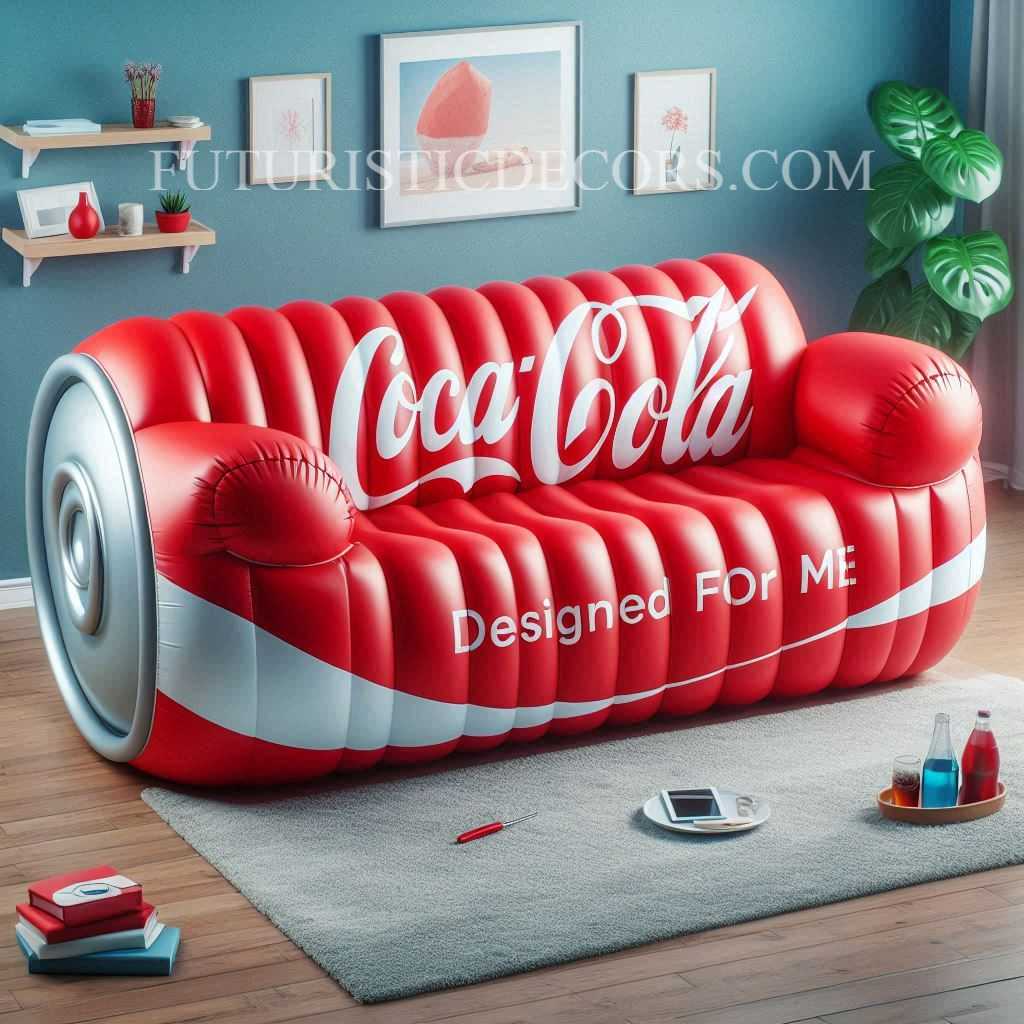 Coca Cola Shaped Sofa