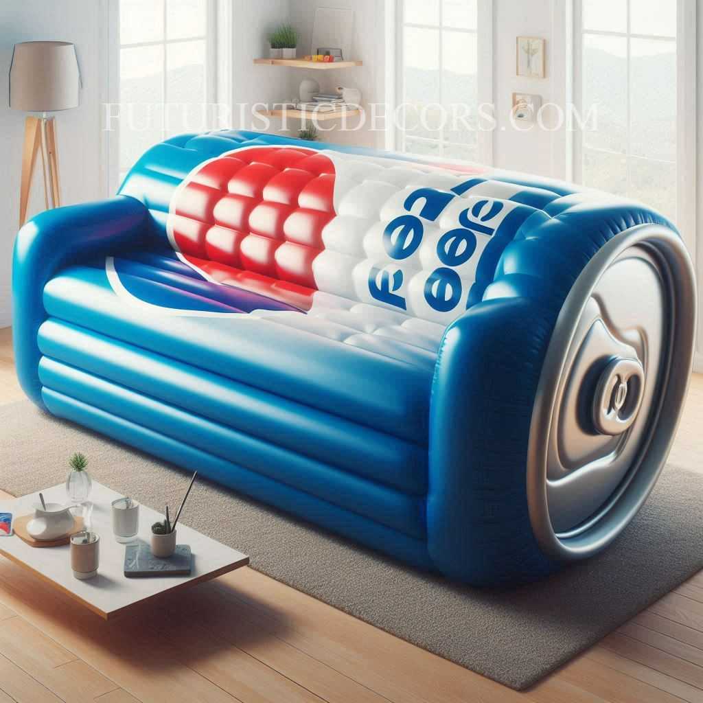 Pepsi Shaped Sofa