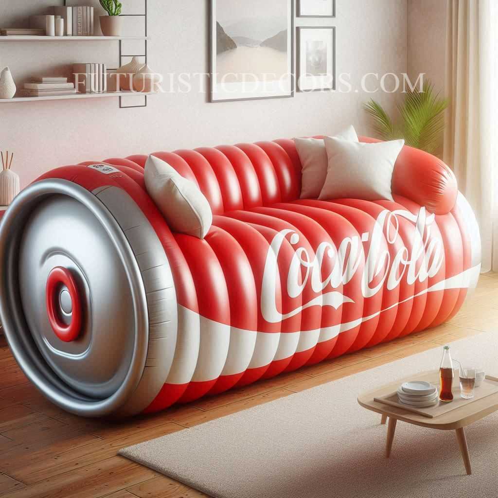 Coca Cola Shaped Sofa