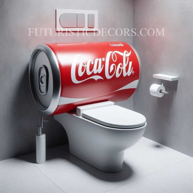 Soft Drink Inspired Toilet