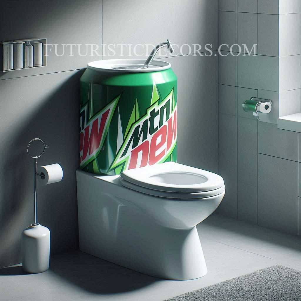 Soft Drink Inspired Toilet