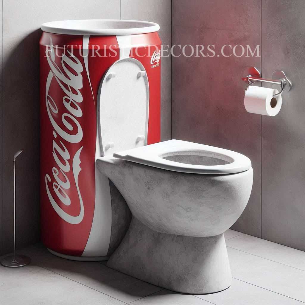 Soft Drink Inspired Toilet