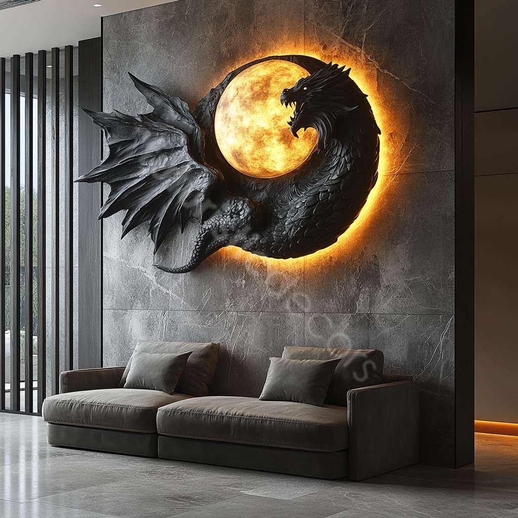 Dragon Wall Lamp