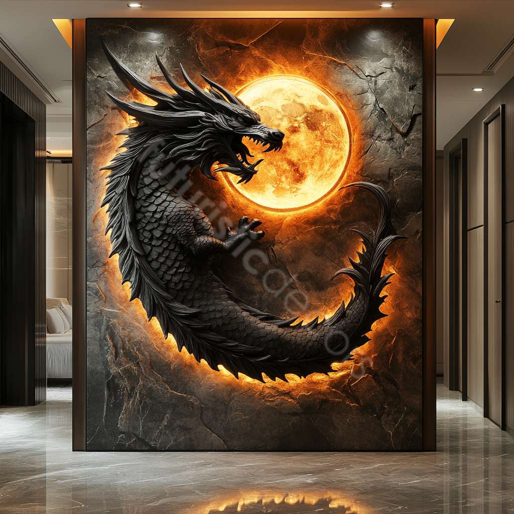 Dragon Wall Lamp