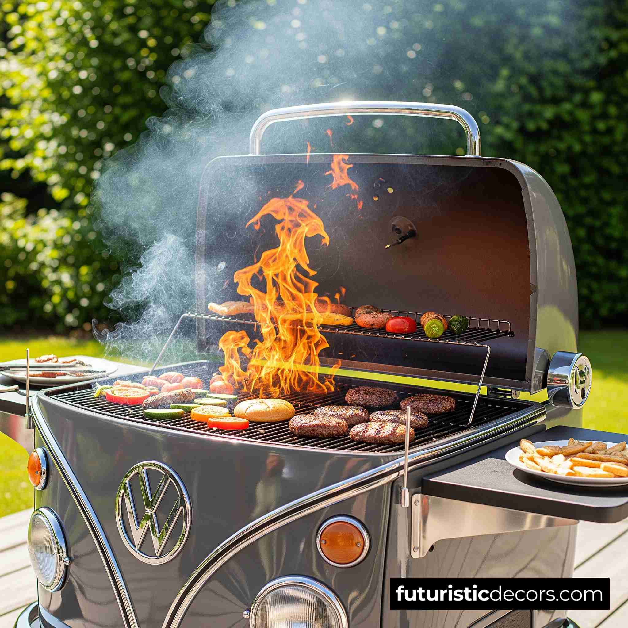 VW Bus BBQ Grill