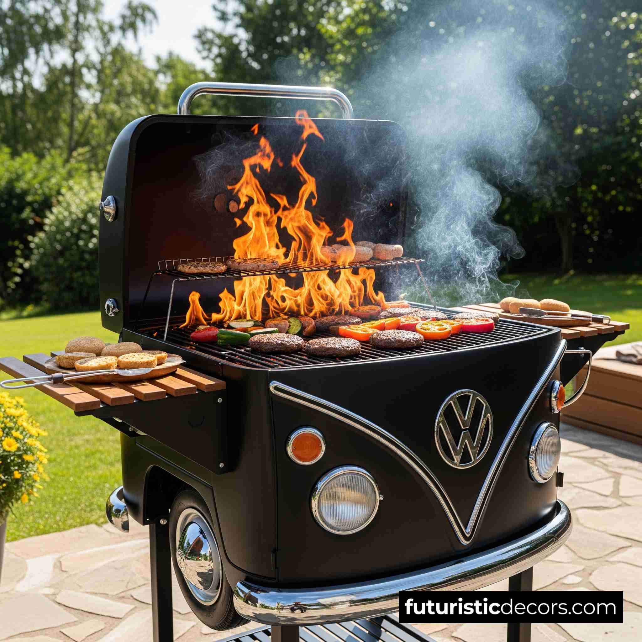 VW Bus BBQ Grill