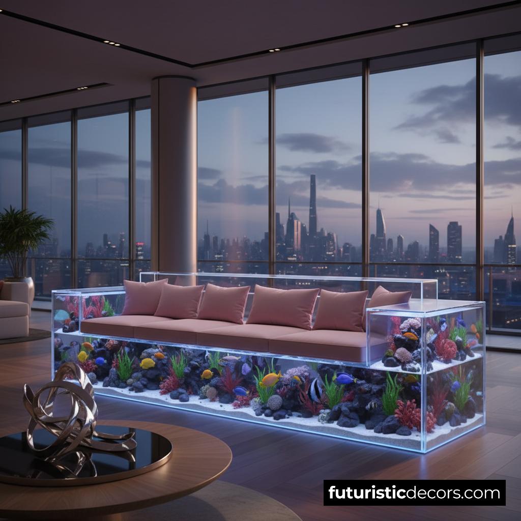aquarium sofas