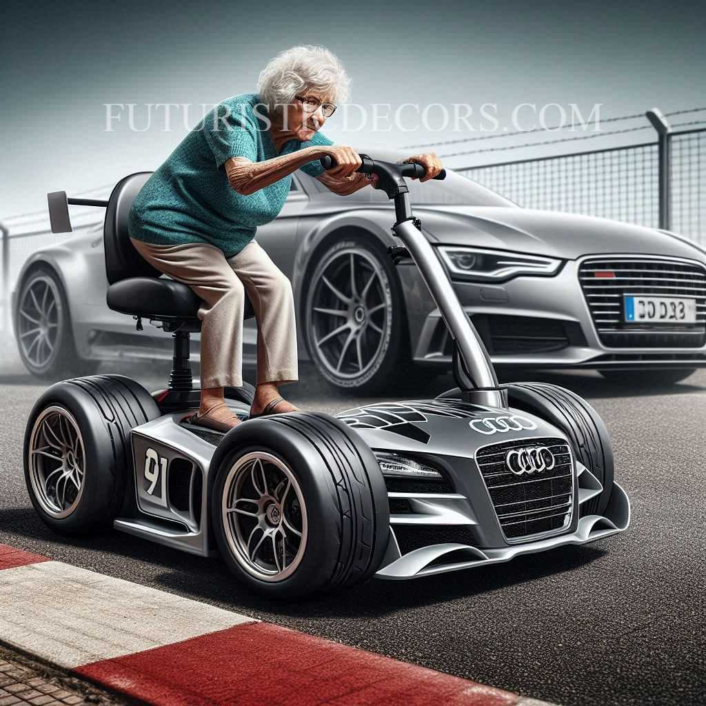 Audi Shape Mobility Scooters