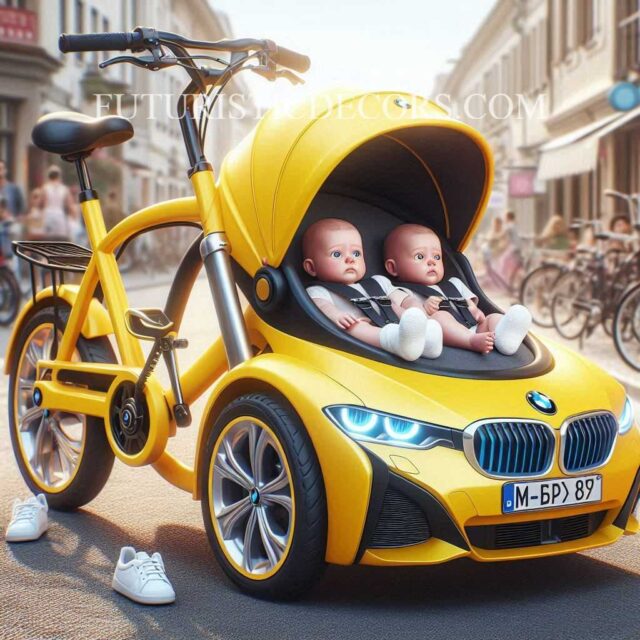 BMW Integrated Bicycle Strollers