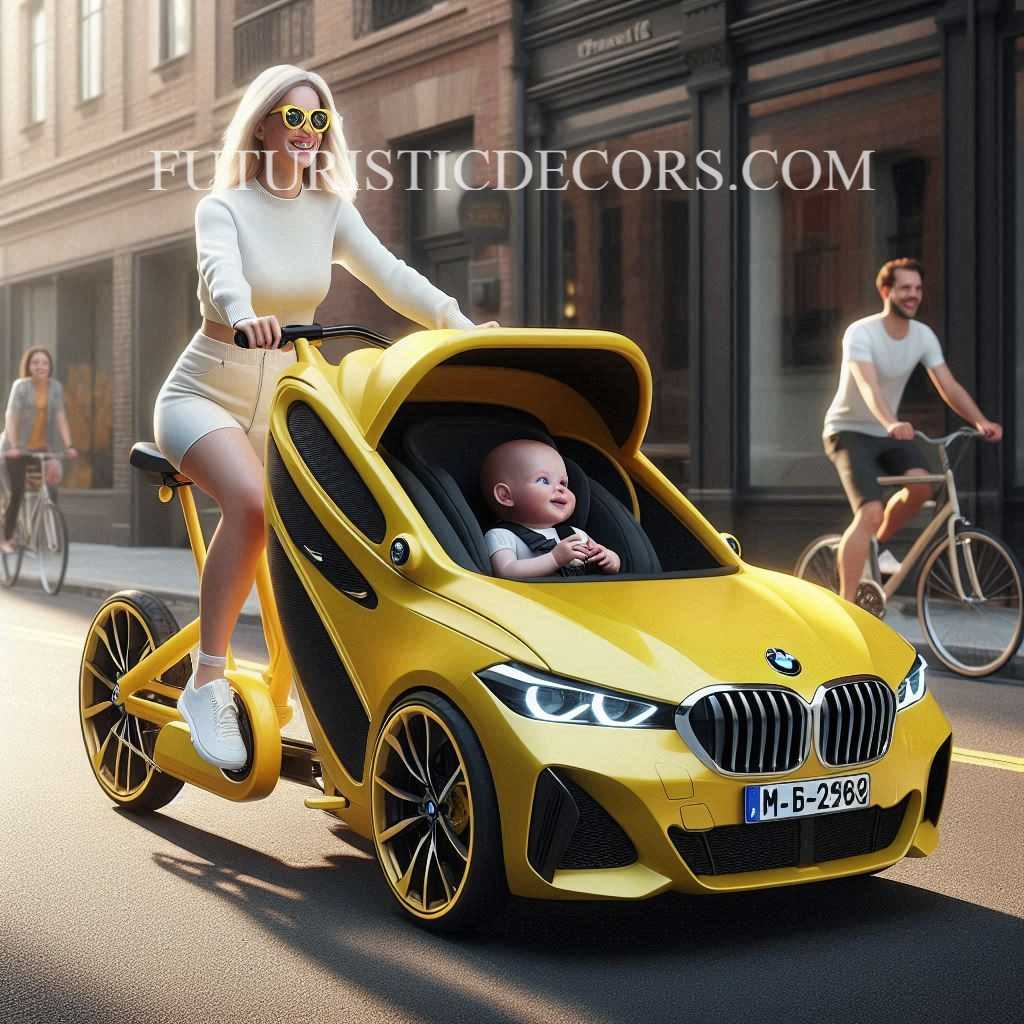 BMW Integrated Bicycle Strollers