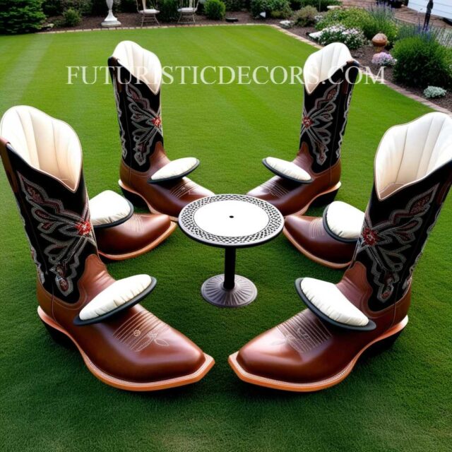 Boots Themed Patio Set