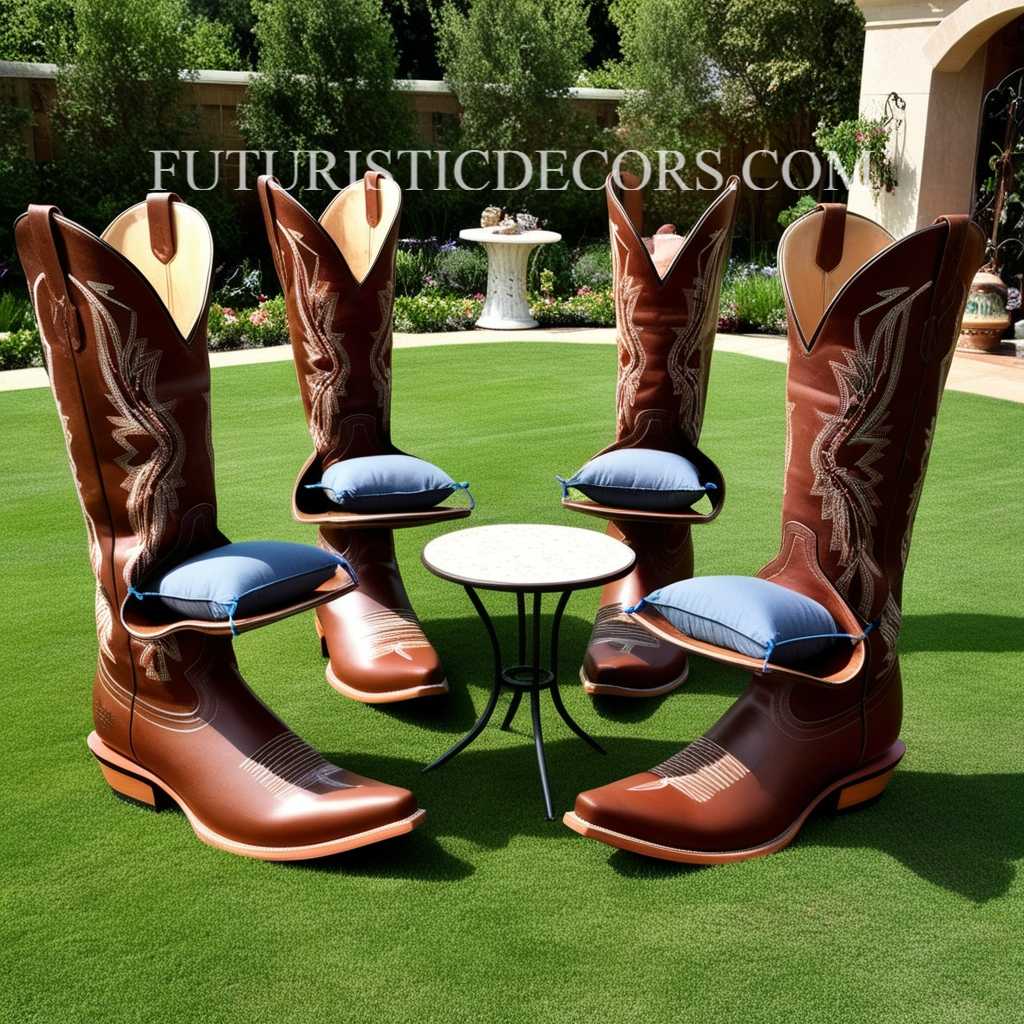 Boots Themed Patio Set