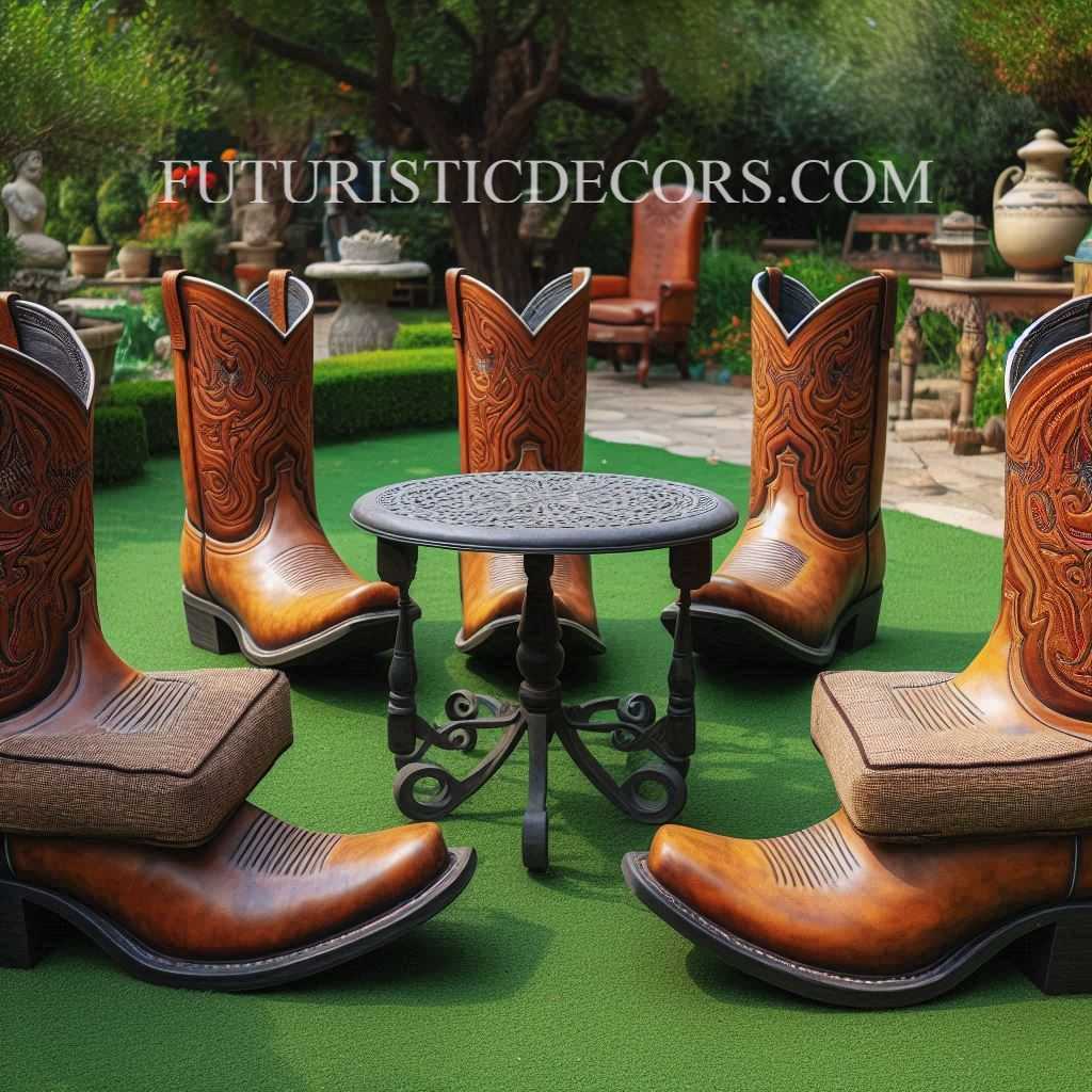 Boots Themed Patio Set