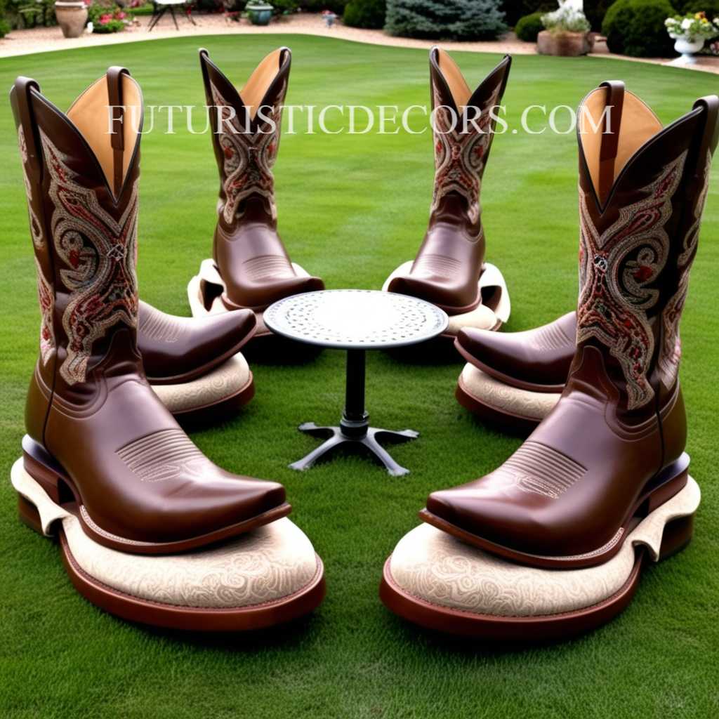 Boots Themed Patio Set