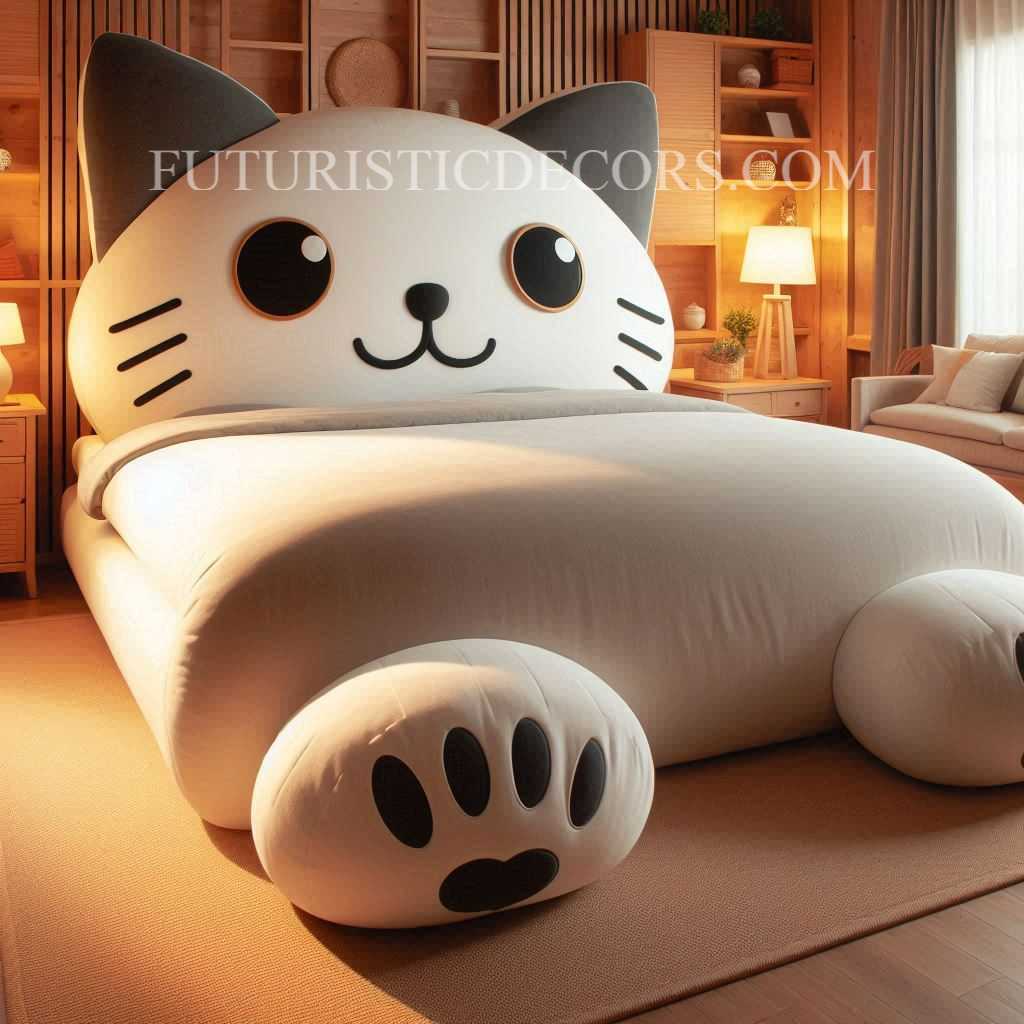 Cat Shaped Beds