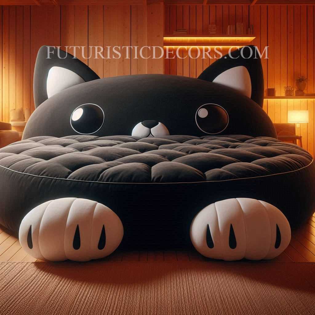 Cat Shaped Beds