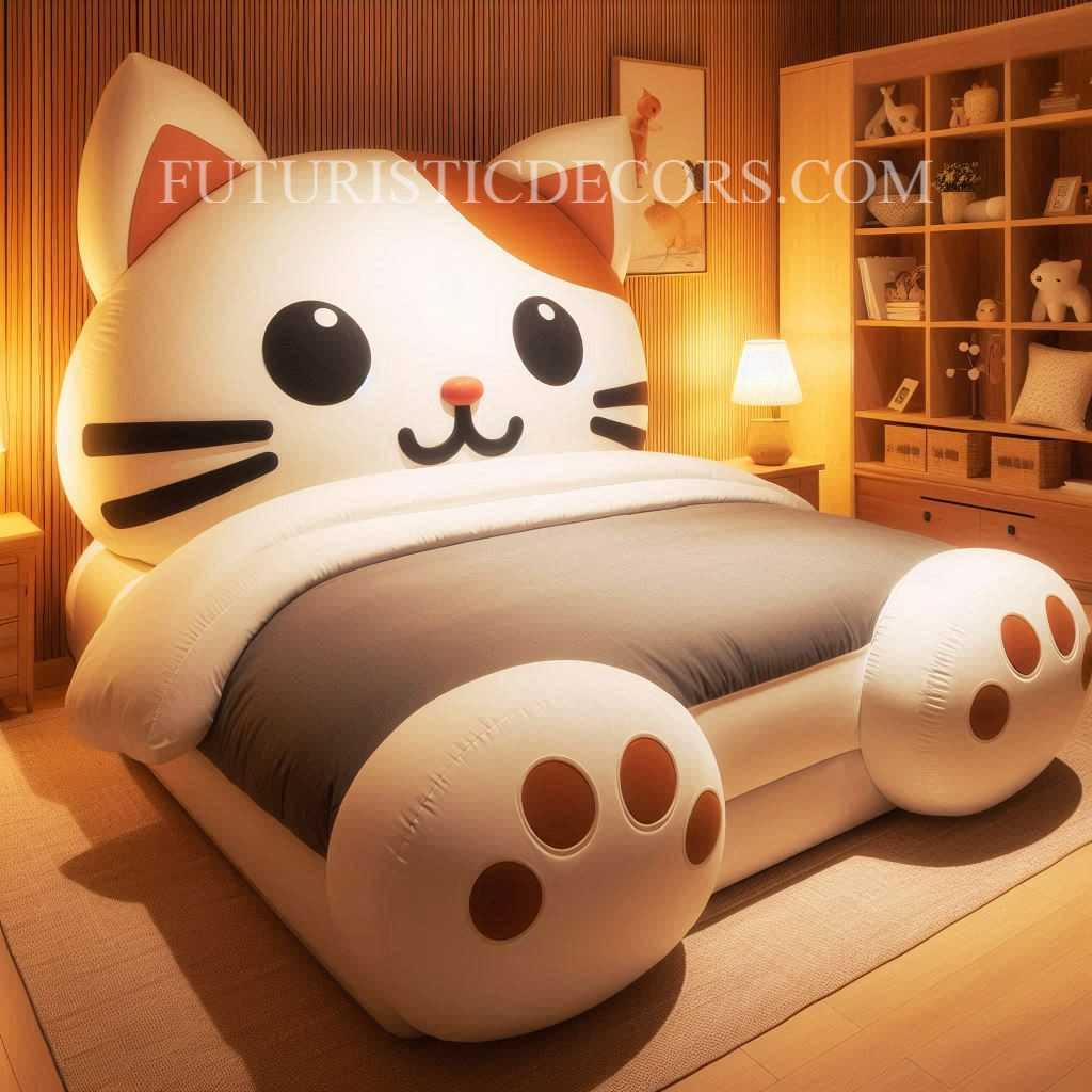 Cat Shaped Beds