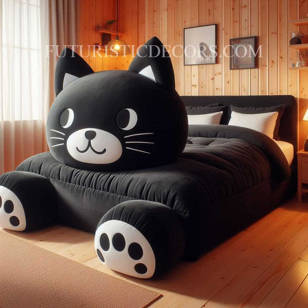 Cat Shaped Beds