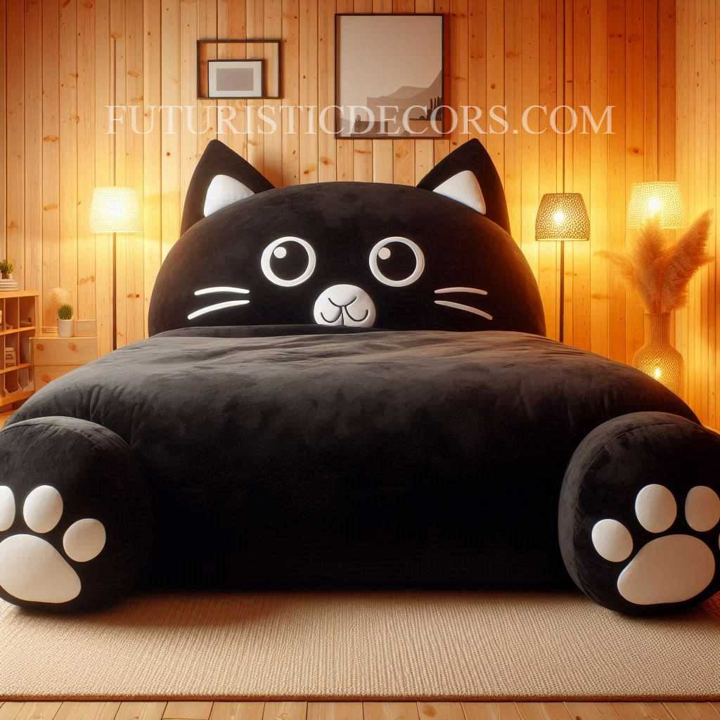 Cat Shaped Beds