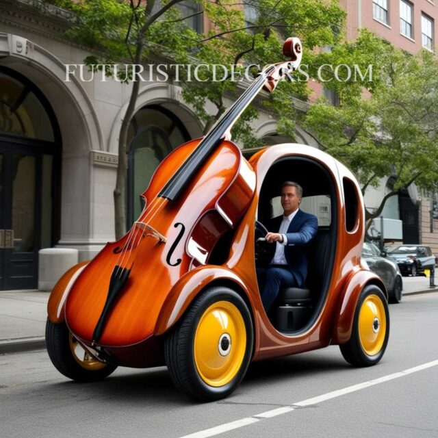 Cello Inspired Car