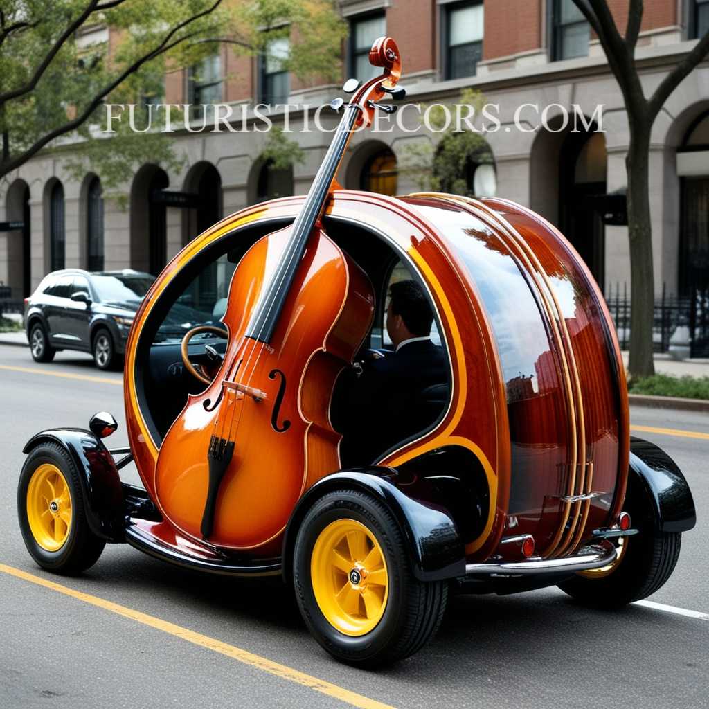 Cello Inspired Car