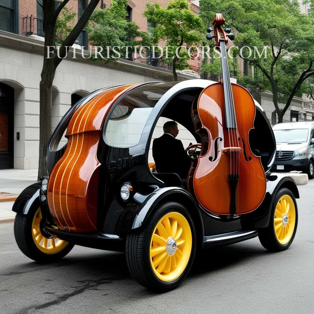 Cello Inspired Car