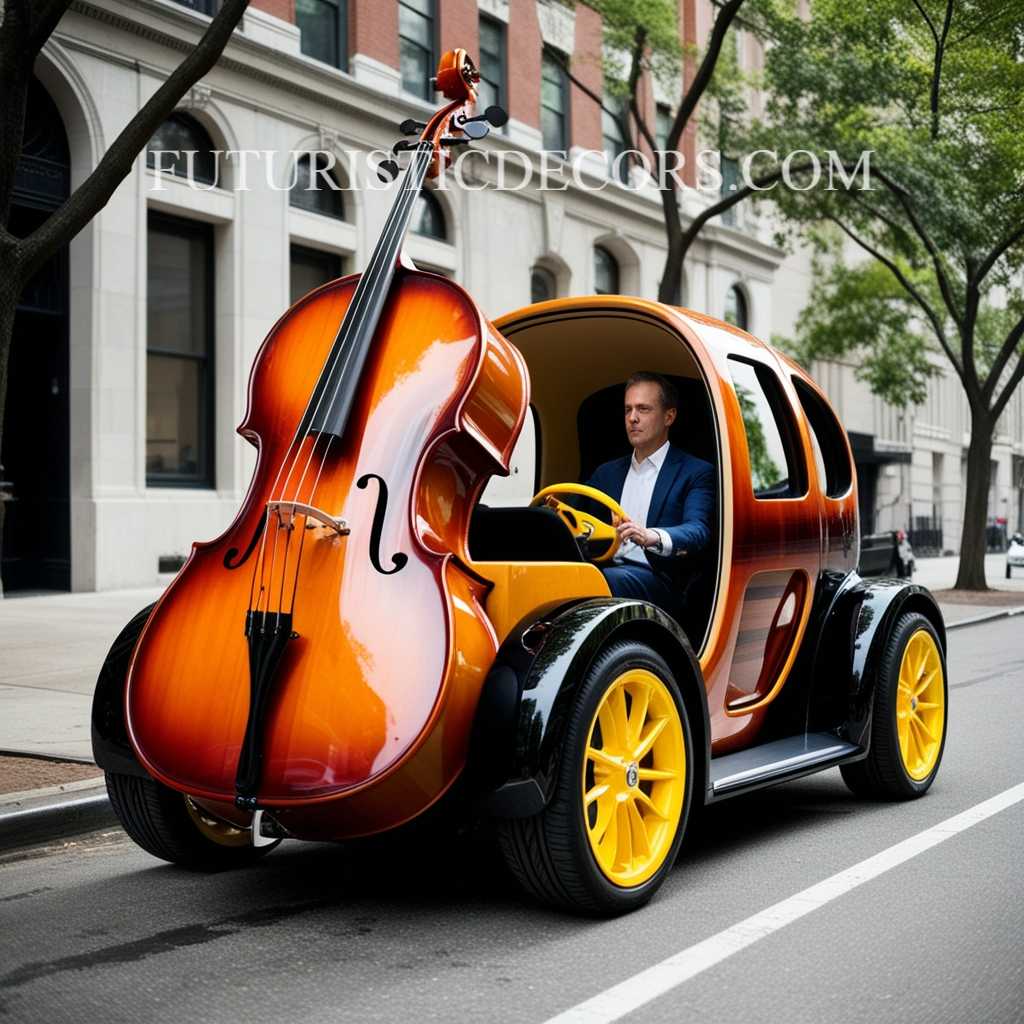 Cello Inspired Car