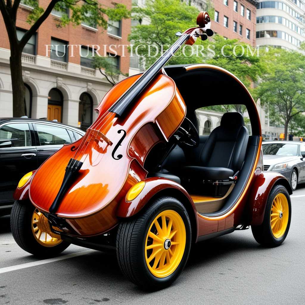 Cello Inspired Car