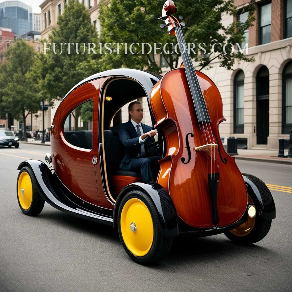 Cello Inspired Car