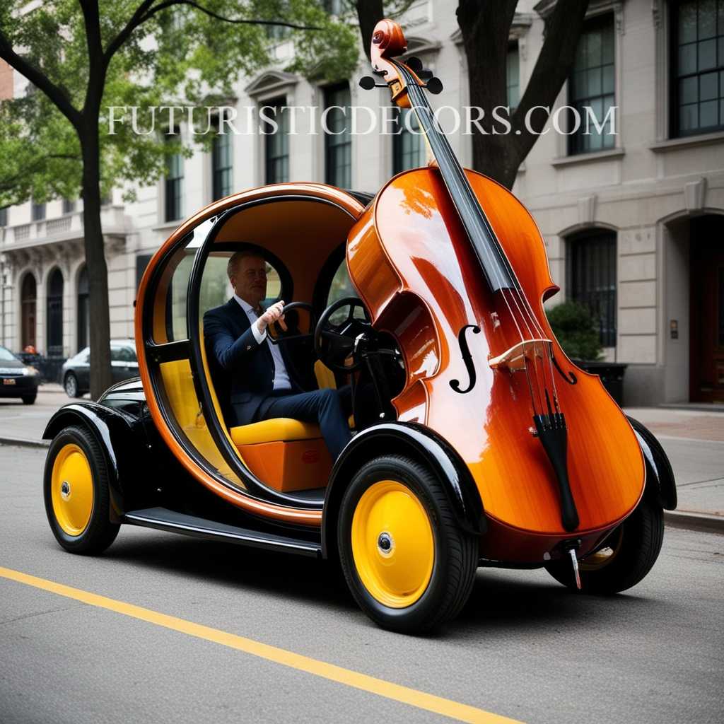 Cello Inspired Car