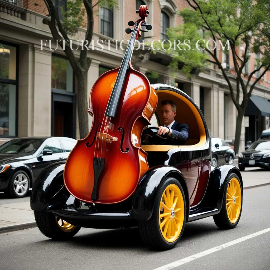 Cello Inspired Car