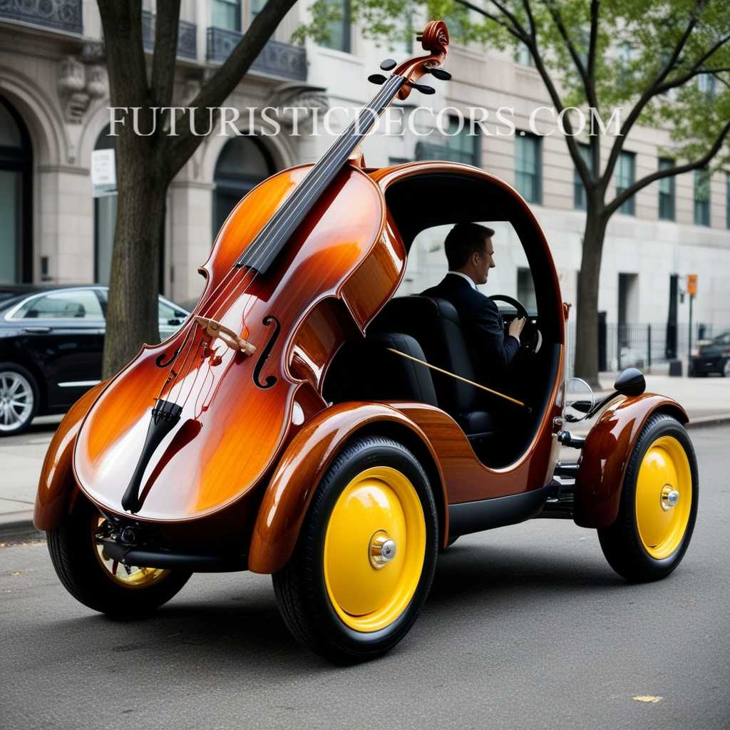 Cello Inspired Car