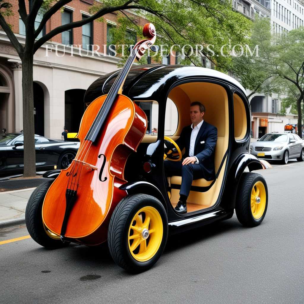 Cello Inspired Car