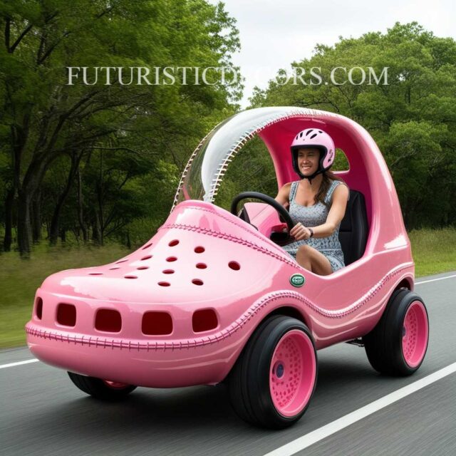 Crocs Shaped Car