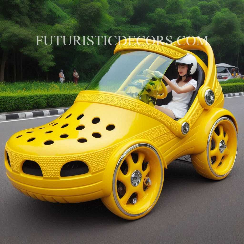 Crocs Shaped Cars