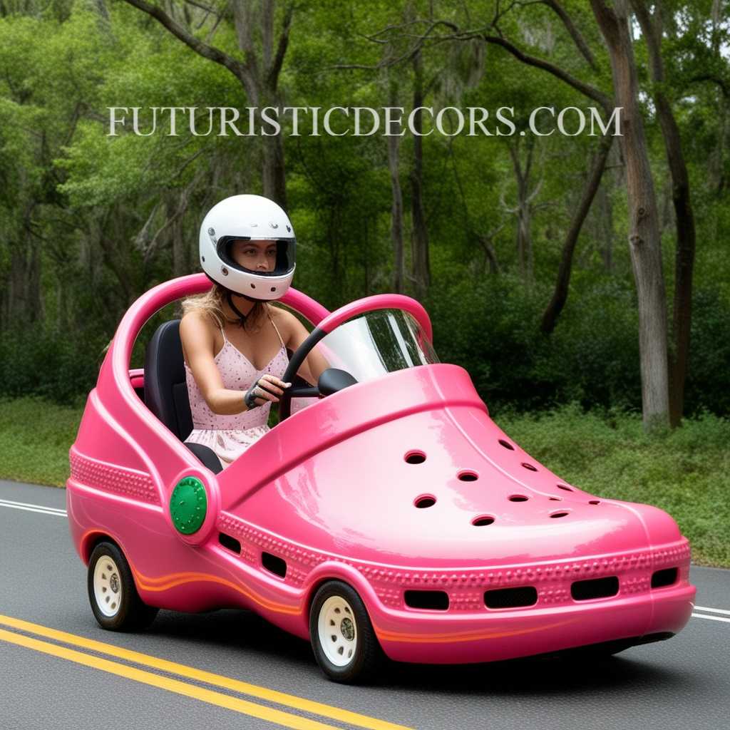 Crocs Shaped Cars