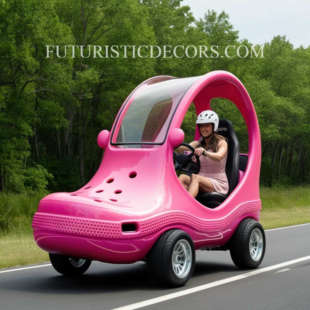 Crocs Shaped Cars