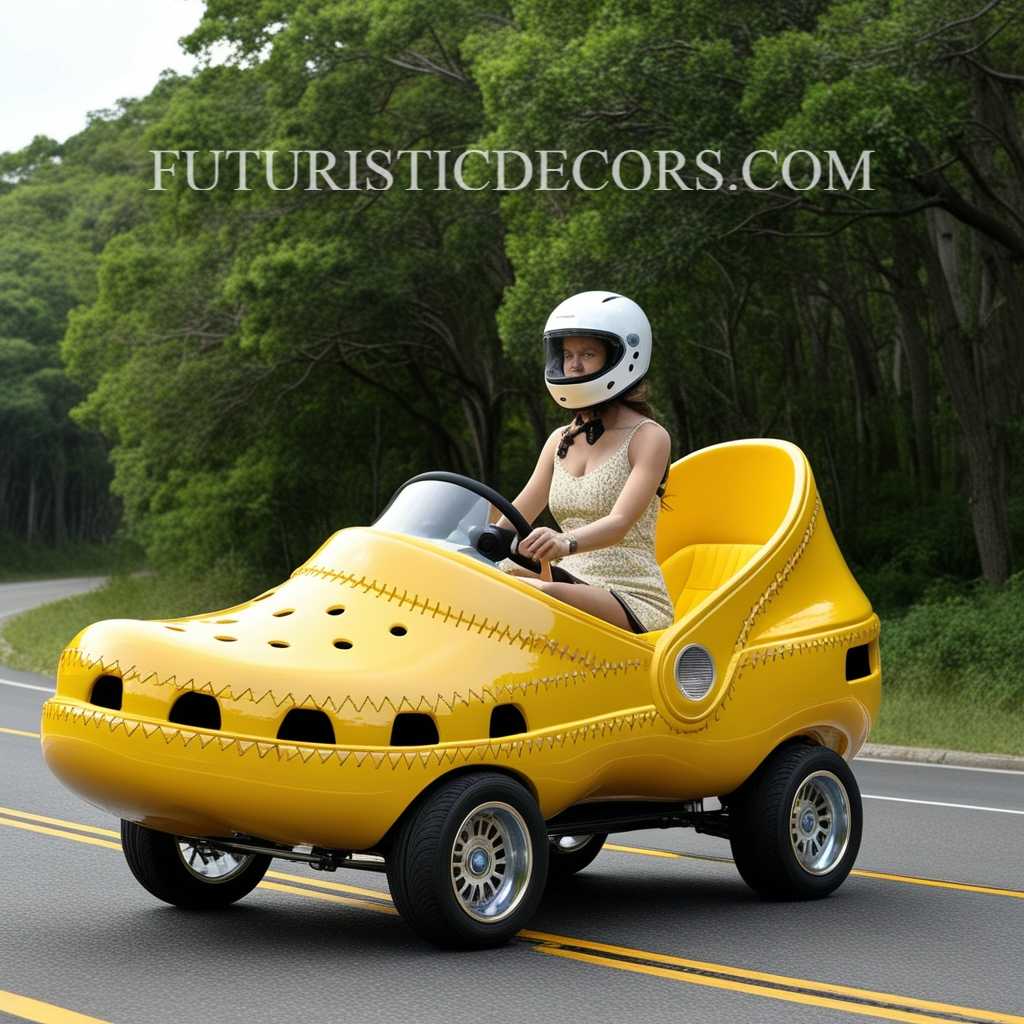 Crocs Shaped Cars