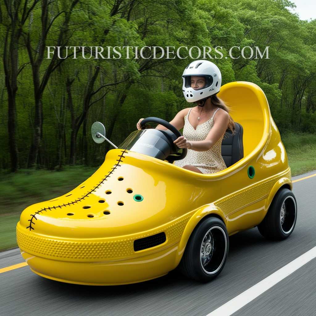 Crocs Shaped Cars